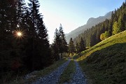 Anello dei MONTI ARETE (2227 m) e VALEGINO (2415 m) da Cambrembo di Valleve il 14 ottobre 2018 - FOTOGALLERY